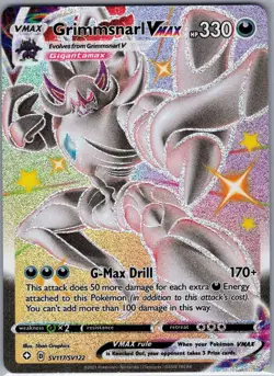 Grimmsnarl VMAX SV117/SV122 Shining Fates: Shiny Vault - Pokemon Card - NM - Image 1