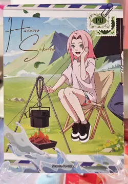 Sakura Haruno NRSA01-PU-002L4 English Naruto Kayou Card Heaven Scroll - Image 1