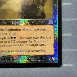 Grinning Demon 153/350 Onslaught - Magic The Gathering 2002 - Image 4