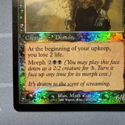 Grinning Demon 153/350 Onslaught - Magic The Gathering 2002 - Image 5