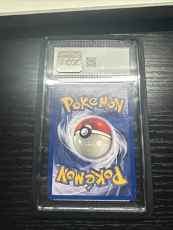 2000 Pokemon Mew Black Star Promo # 8 Pokemon League CGC 10 GEM MINT NON Holo - Image 4