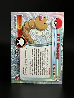 2000 Pokemon Chrome #13 WEEDLE Topps TV - Original !! . [ read ] - Image 3