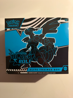 Factory Sealed Pokemon TCG Black Bolt Elite Trainer Box ETB NEW - Image 1