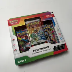 Pokemon TCG: First Partner Illustration Collection Box - Series 1 - Sealed New - Image 2