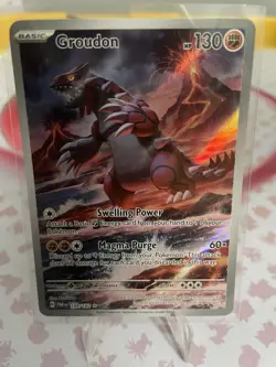Groudon IR 199/182 Pokemon Sv04: Paradox Rift - Image 1