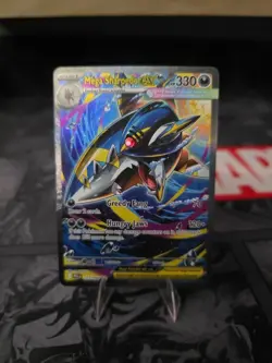 Mega Sharpedo ex 127/094 Special Illustration SIR Pokemon Phantasmal Flames MINT - Image 1