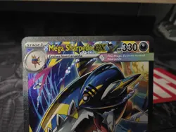 Mega Sharpedo ex 127/094 Special Illustration SIR Pokemon Phantasmal Flames MINT - Image 2