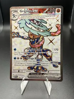Pokemon TCG Sv06: Twilight Masquerade Greninja EX #198/167 Ultra Rare - Image 1