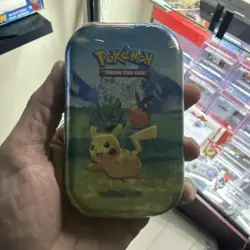 Pokemon TCG Ascended Heroes Mini Tin Pikachu and Tepig New Sealed In Hand - Image 3