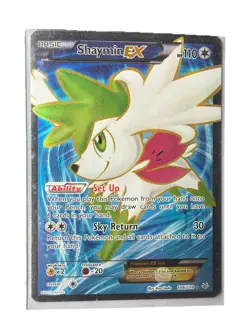 2015 Pokemon XY Roaring Skies Shaymin EX 106/108 Full Art Ultra Rare One Owner - Image 1