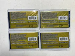 Pokemon XY EVOLUTIONS - (3-Card Mini) Booster Pack Complete Art Set (4) - SEALED - Image 3
