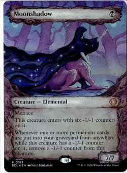 Moonshadow (Showcase) 313 - Lorwyn Eclipsed - Foil Mythic - NM - Image 1