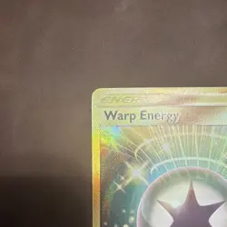 Pokemon TCG Warp Energy 123/111 Crimson Invasion Secret Rare Holo - Image 5