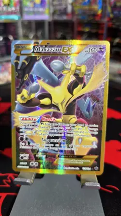 Alakazam EX 125/124 XY Fates Collide 2016 Secret Holo Rare Pokemon NM - Image 1