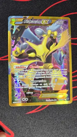 Alakazam EX 125/124 XY Fates Collide 2016 Secret Holo Rare Pokemon NM - Image 3
