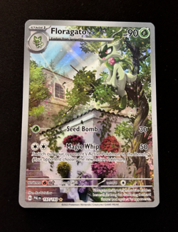 Pokemon TCG Floragato Scarlet & Violet Paldea Evolved Holo Card 197/193 Rare - Image 1