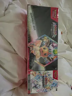 Pokemon Prismatic Evolutions Surprise Box And Booster Bundle (Sam's Club SEALED) - Image 1