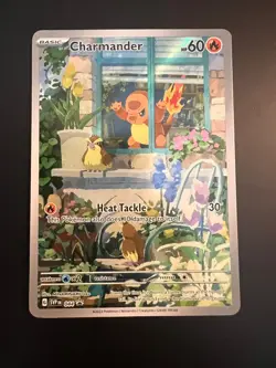 CHARMANDER 044 HOLO SCARLET & VIOLET PROMO POKEMON NM - Image 1