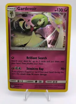 Pokemon TCG Gardevoir Holo Rare, Sun And Moon Lost Thunder 141/214, 2018 M/NM - Image 1