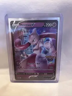 Pokemon TCG Mewtwo V SWSH Black Star Promos SWSH223 Holo Promo - Image 3