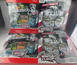 Sams Club Pokemon White Flare Binder Collection and Poster Collection 2X In HAND - Image 1