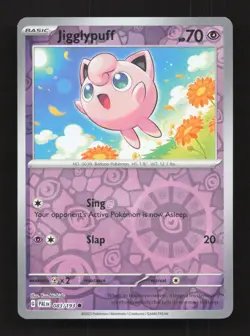 Jigglypuff 083/193 Common Paldea Evolved Pokemon Reverse Holo Near Mint - Image 1