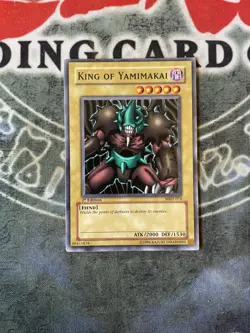 King of Yamimakai 1st Ed. YuGiOh Metal Raiders #MRD-074 2002 LP - Image 1