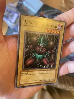 King of Yamimakai 1st Ed. YuGiOh Metal Raiders #MRD-074 2002 LP - Image 3