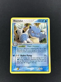 Blastoise 14/100 EX Crystal Guardians Non-Holo Rare Regular Card English - Image 1