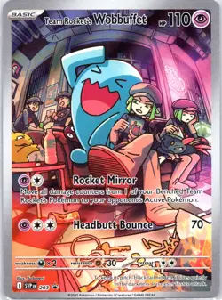 Team Rocket's Wobbuffet Promo SV: Scarlet & Violet Promo Cards 203 NM - Image 1
