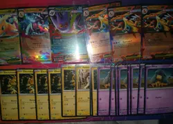 Pokemon Card Lot of 65 Cosmic Holo Promos, Ex Rares 151 Gengar Holo - Image 1