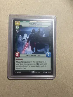 Darth Vader Commanding The First Legion Star Wars Unlimited Card Game TCG - Image 1