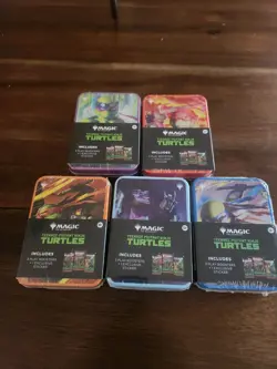 MTG TMNT Teenage Mutant Ninja Turtles Mini Tins Factory Sealed New Release 2026 - Image 1