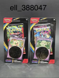 Phantasmal Flames Blister Checklane 2 Pack Whimsicott & Cottonee New Sealed - Image 1