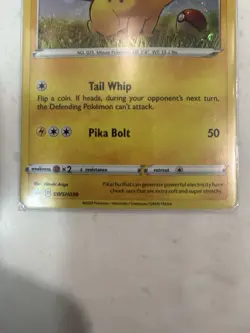 Pokemon Pikachu SWSH039 SWSH: Sword & Shield Promo Holo 2020 - Image 3
