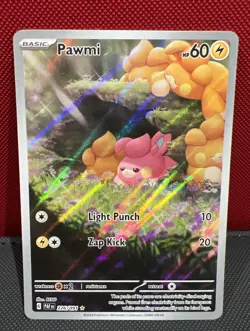 Pokemon TCG Scarlet & Violet: Paldean Fates PAWMI 226/091 Holo Illustration Rare - Image 1