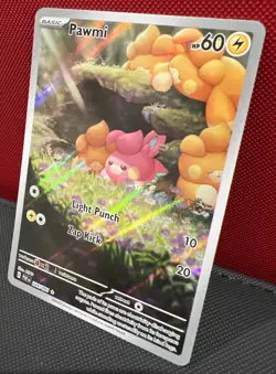 Pokemon TCG Scarlet & Violet: Paldean Fates PAWMI 226/091 Holo Illustration Rare - Image 3