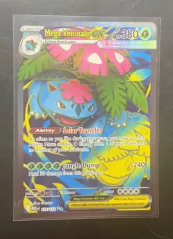 Pokemon TCG Mega Venusaur EX 155/132 Ultra Rare Mega Evolution English - NM - Image 1