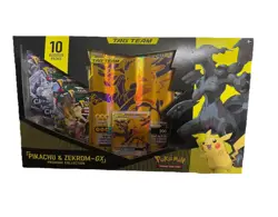 Pokemon TCG Pikachu and Zekrom-GX Tag Team Premium Collection - Brand New - Image 1