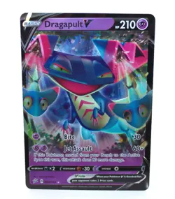 Dragapult V 092/192 Holo Ultra Rare Rebel Clash 2020 - Pokemon Card TCG (NM) - Image 1