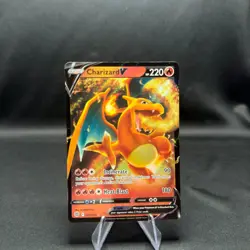 Pokemon TCG Charizard V Sword & Shield Mfg: Brilliant Stars 017/172 - NM/M - Image 1