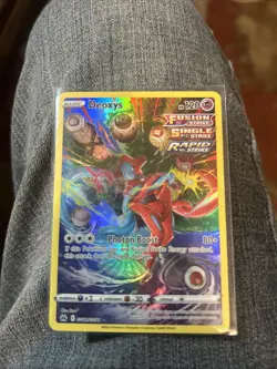 Pokemon Deoxys GG12/GG70 Ultra Rare Crown Zenith Galarian Gallery Holo 120 HP - Image 1