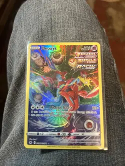 Pokemon Deoxys GG12/GG70 Ultra Rare Crown Zenith Galarian Gallery Holo 120 HP - Image 2