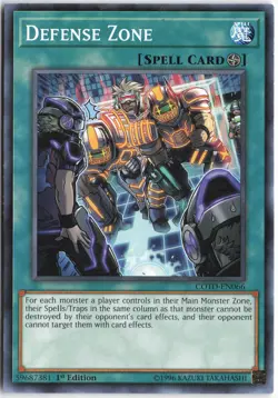 Yugioh - Defense Zone COTD-EN066 1st Edition - Code of the Duelist - Image 1