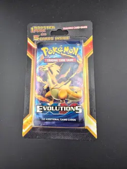 Pokemon TCG XY Evolutions Booster Pack +5 Cards Blister Pack - Image 1
