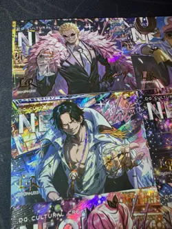 One Piece 9 Collectible Character Anime Waifu Cards CCG Magazine Bartender - Image 2