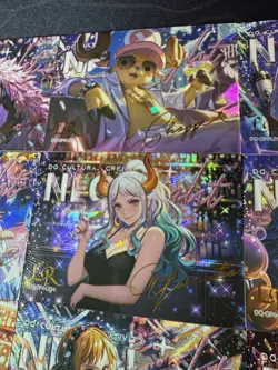 One Piece 9 Collectible Character Anime Waifu Cards CCG Magazine Bartender - Image 3
