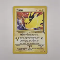 Pokemon Zapdos 23/53 Wotc Promo Regular Basic 70 HP Card - Image 1