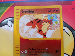 Growlithe 51/147 Reverse Holo Aquapolis Pokemon Card - Image 3