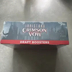 Magic the Gathering MTG Crimson Vow Draft Booster Box Sealed 630509993475 - Image 2